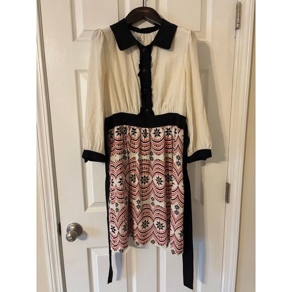 Tibi silk mini dress sz 6 - Picture 1 of 11